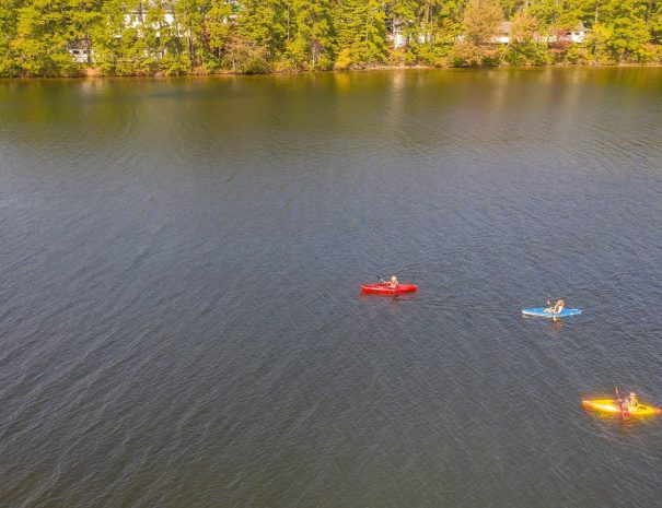 Kayaking On Lake Ossipee