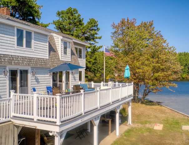 Deck With View On The Lake Ossipee