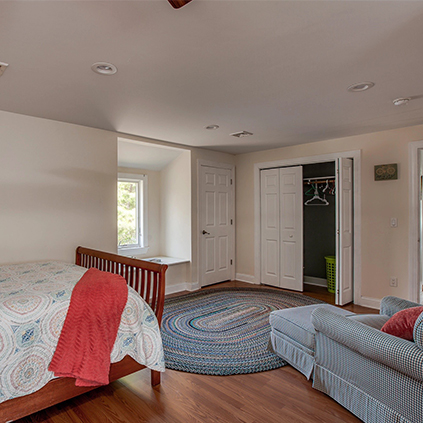 bedroom of the vacation house