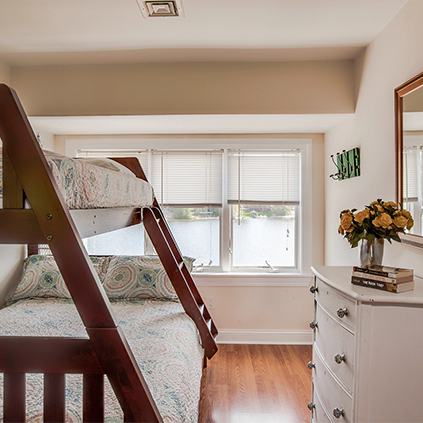 bedroom of the vacation house