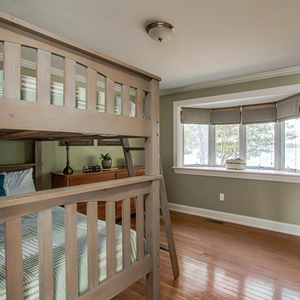 bedroom of the vacation house